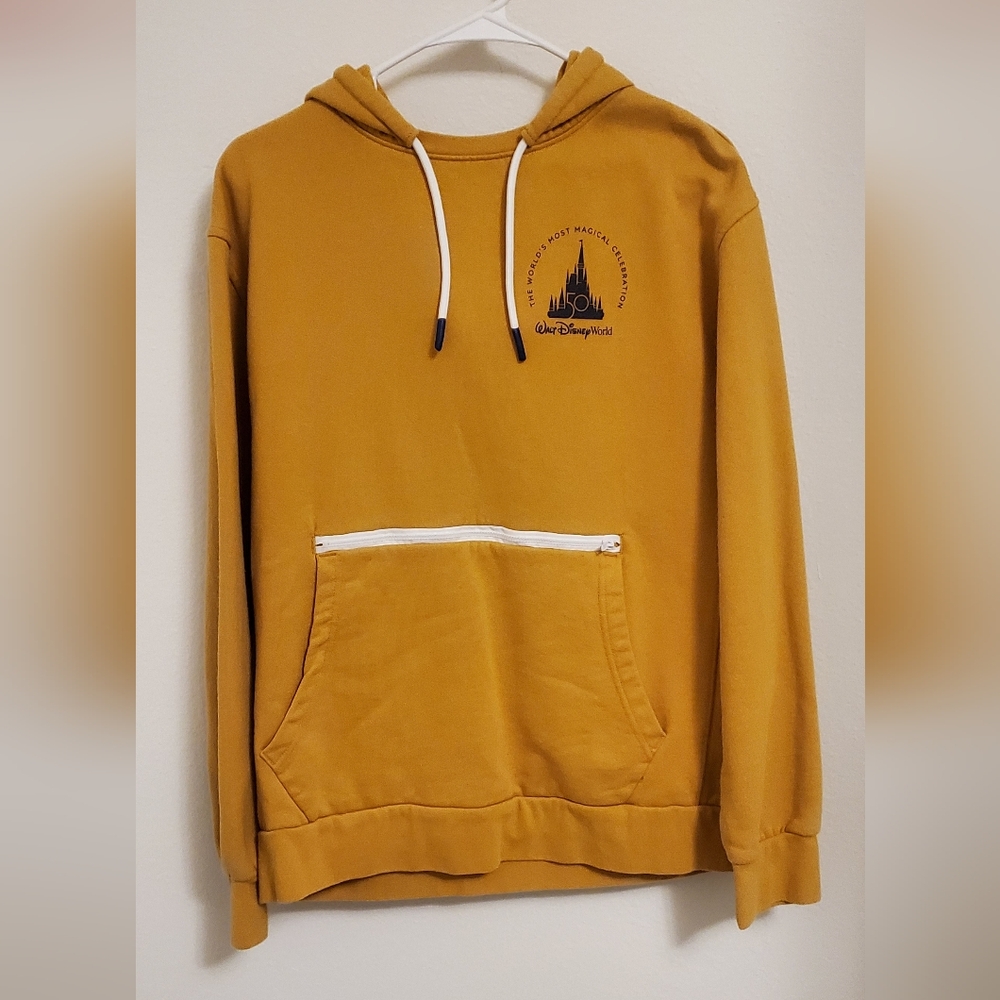 Walt Disney World 50th Anniversary Mickey Mouse Hoodie Size Medium